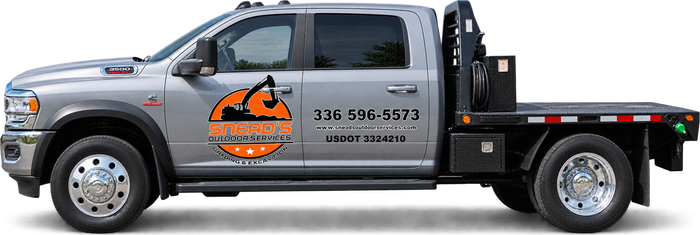 Snead's Outdoor Services truck