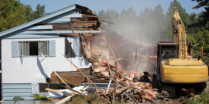 House Demolition in Asheboro, North Carolina