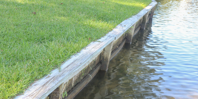 Seawall Installation for Lakes in Denton, North Carolina